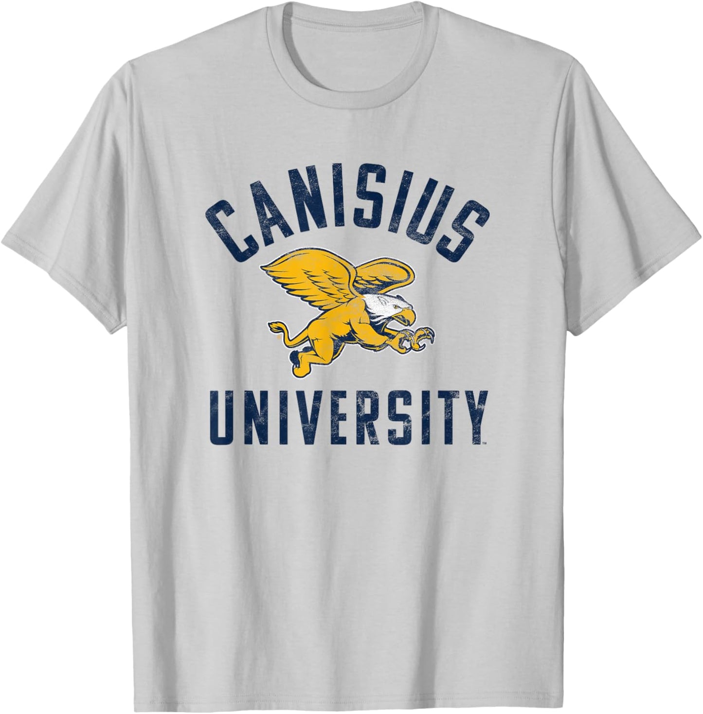 Canisius University Golden Griffins Large T-Shirt - T-Shirt | Ash