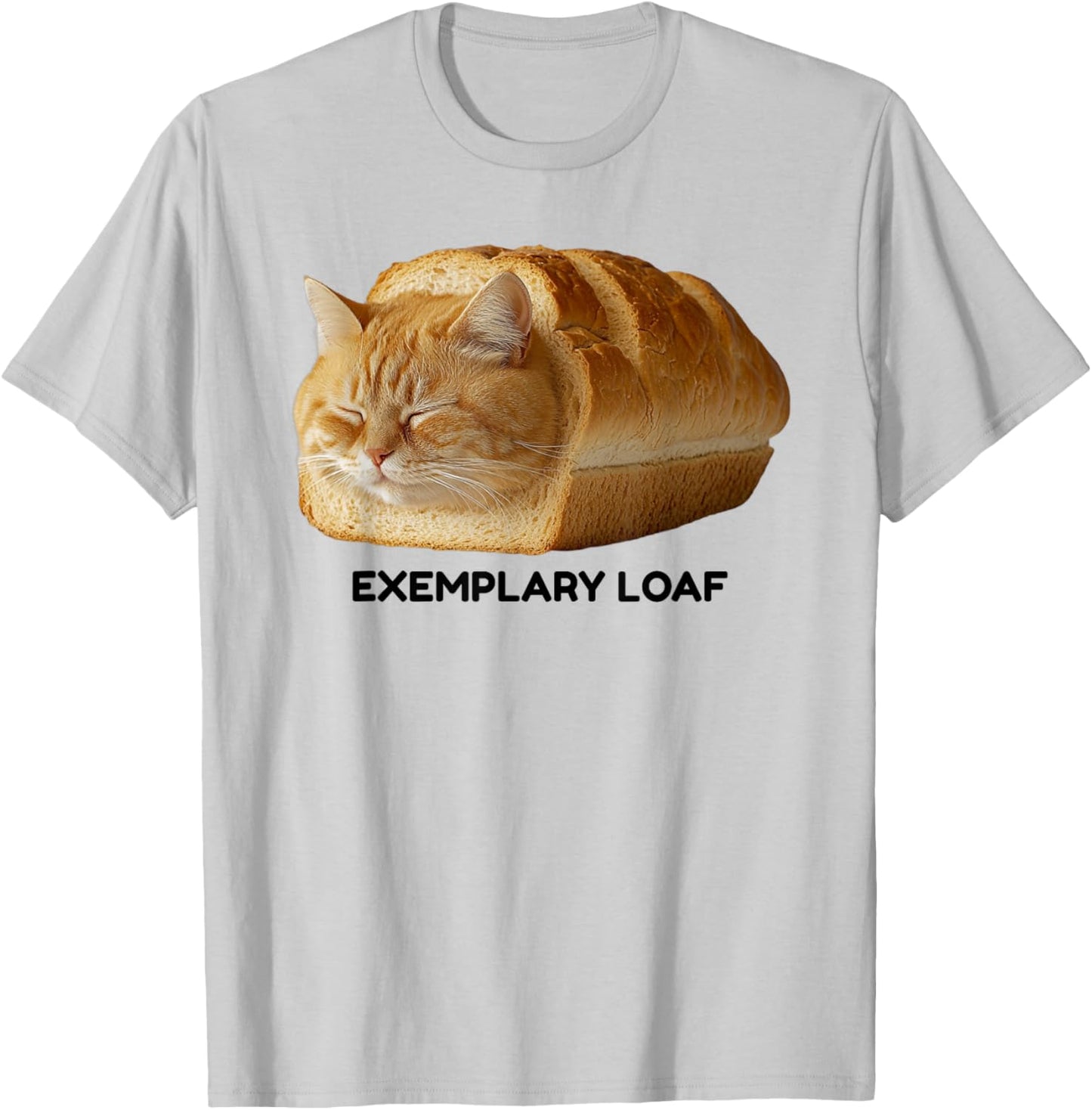 Sleeping Cat Loaf Meme Men Women Girls Kids T-Shirt - T-Shirt | Ash