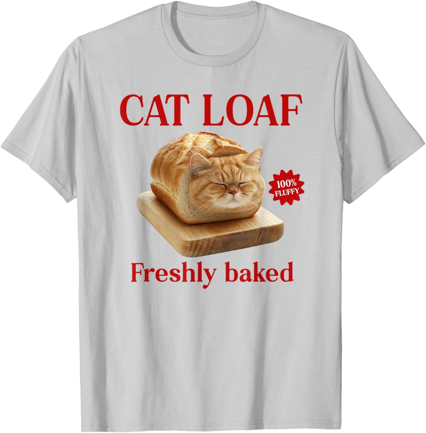 Cat Loaf Men Women Girls Kids T-Shirt - T-Shirt | Ash