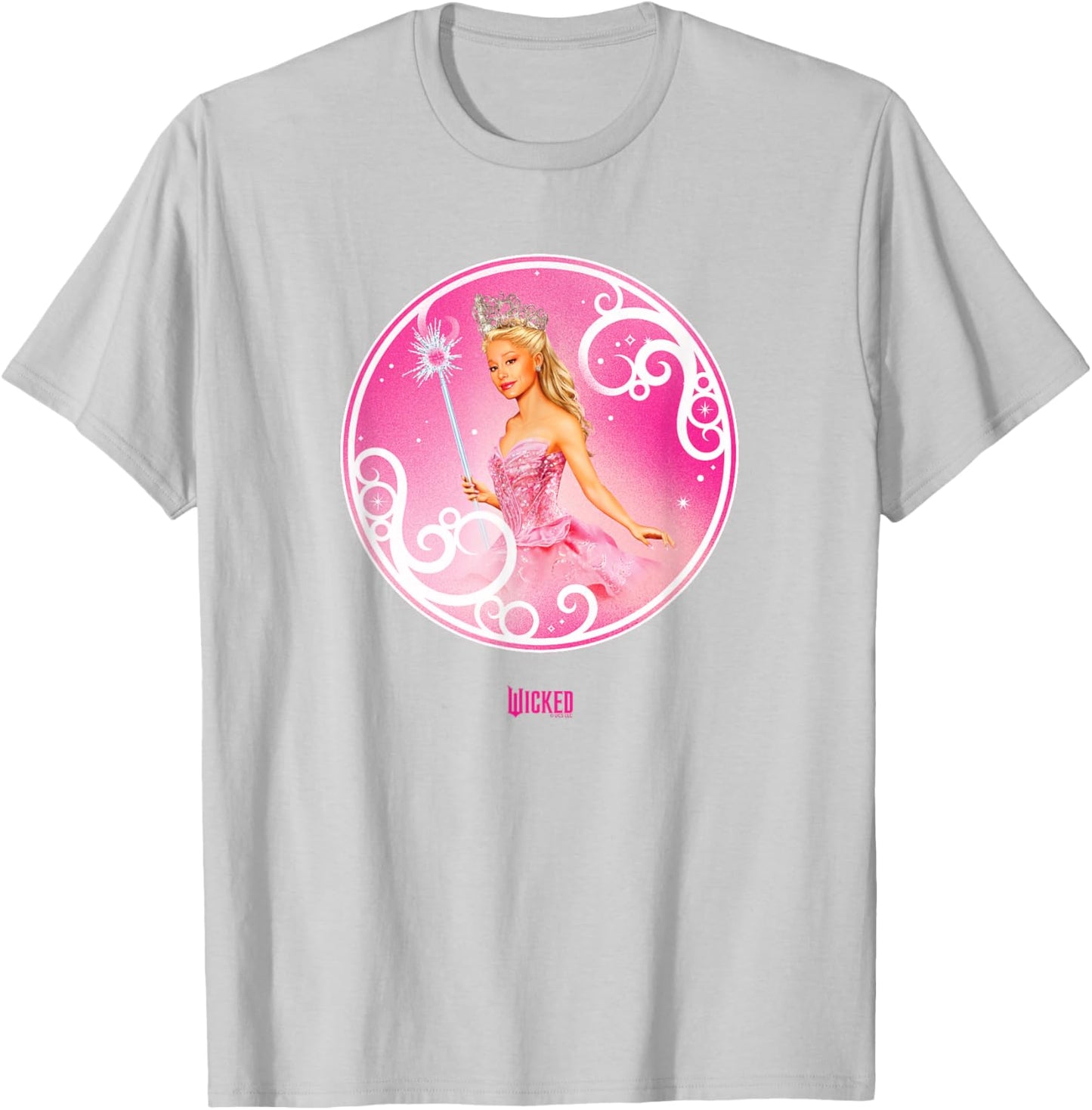 Wicked Glinda Bubble Pose T-Shirt - T-Shirt | Ash