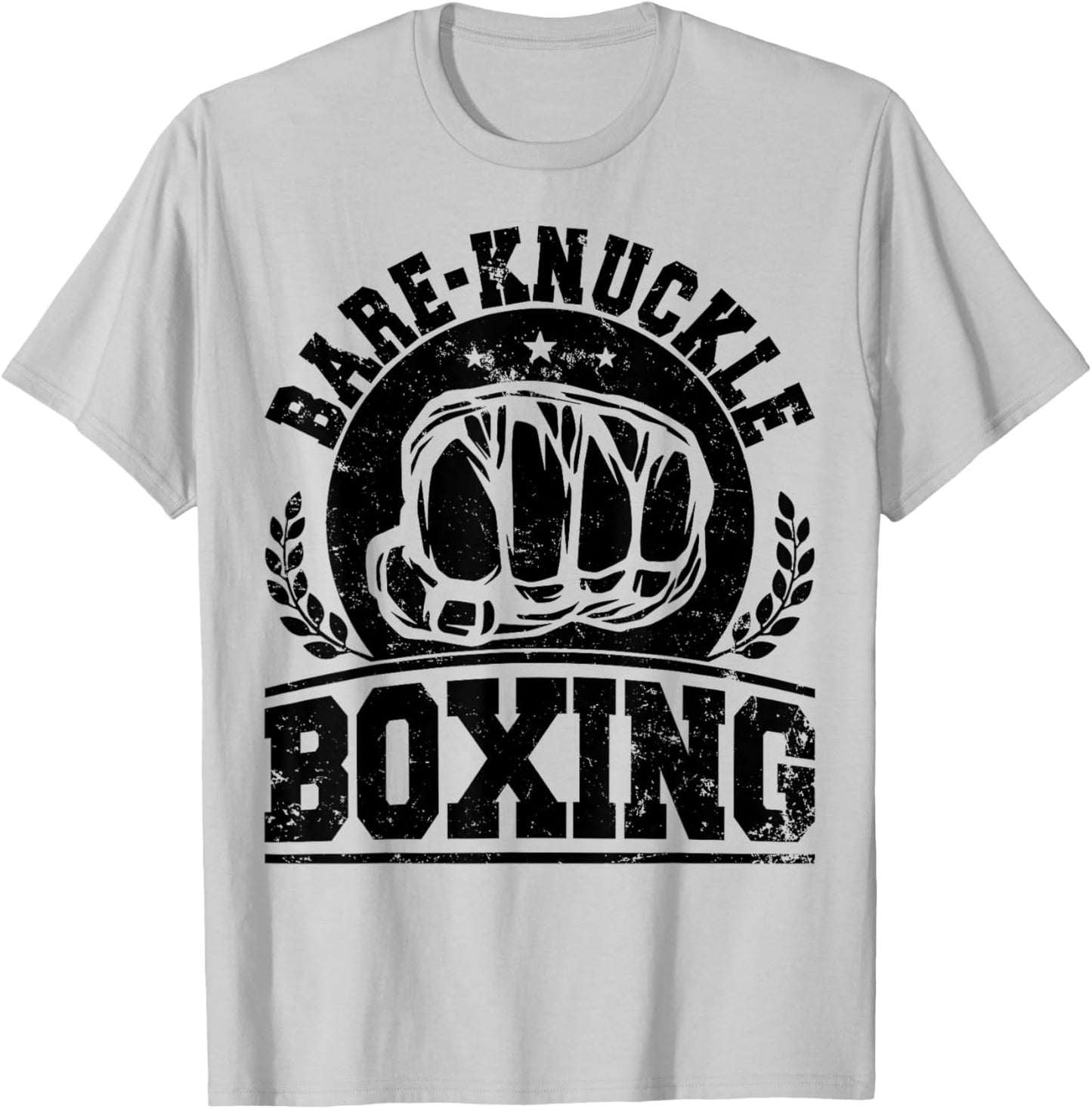 Bare-knuckle Boxing - Sport And Fitness Boxing Funny T-Shirt - T-Shirt | Ash