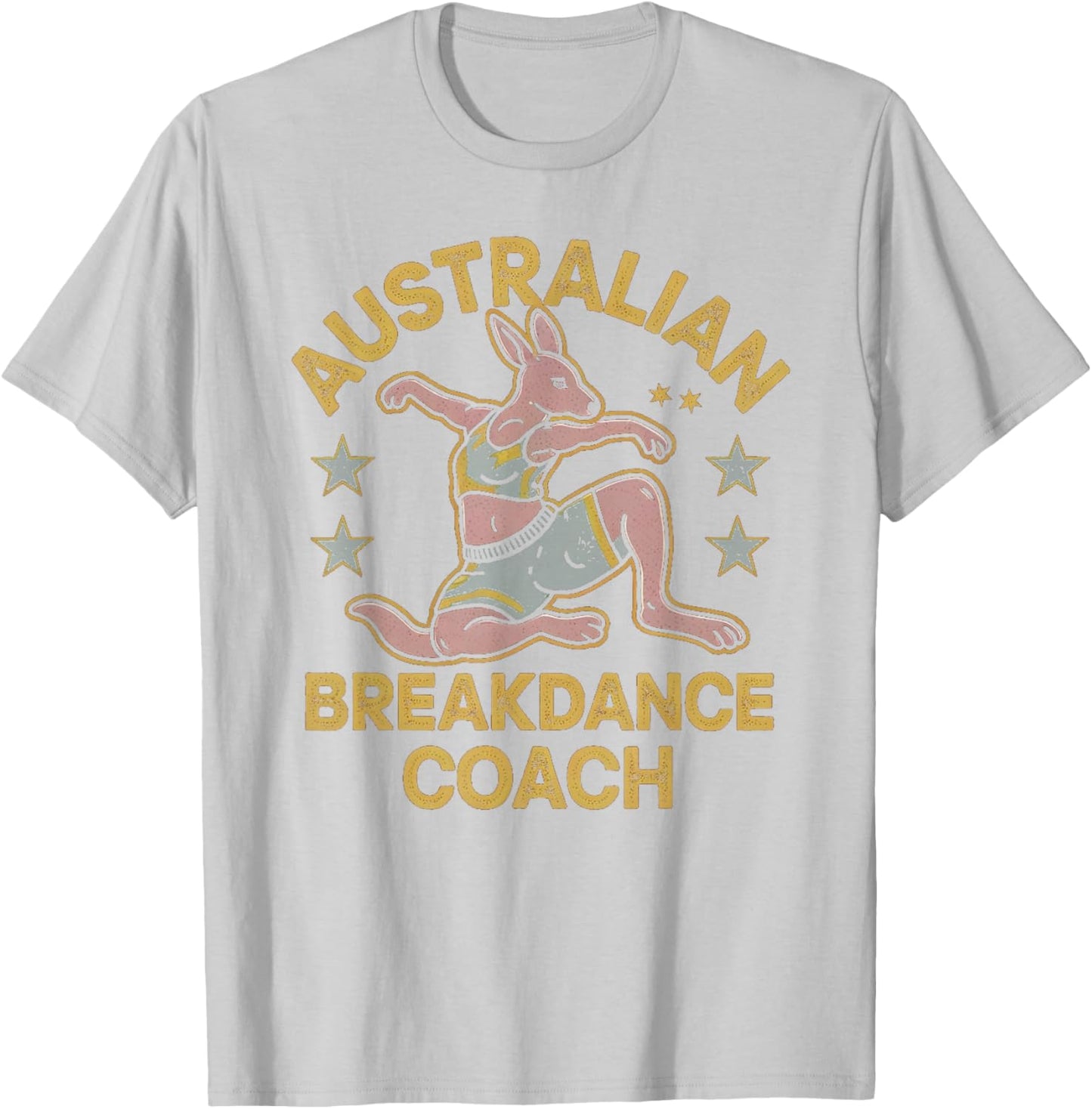 Australian Breakdancing Costume Coach Break Dancer Halloween T-Shirt - T-Shirt | Ash
