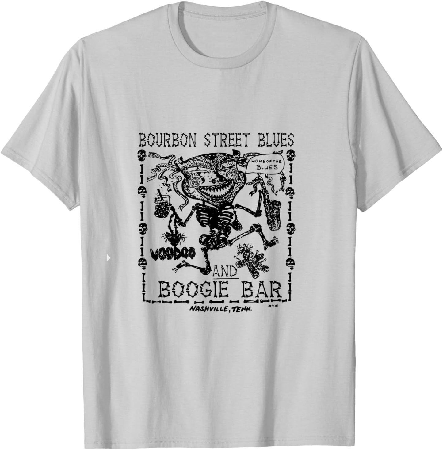 Voodoo Man Logo (Black) T-Shirt - T-Shirt | Ash