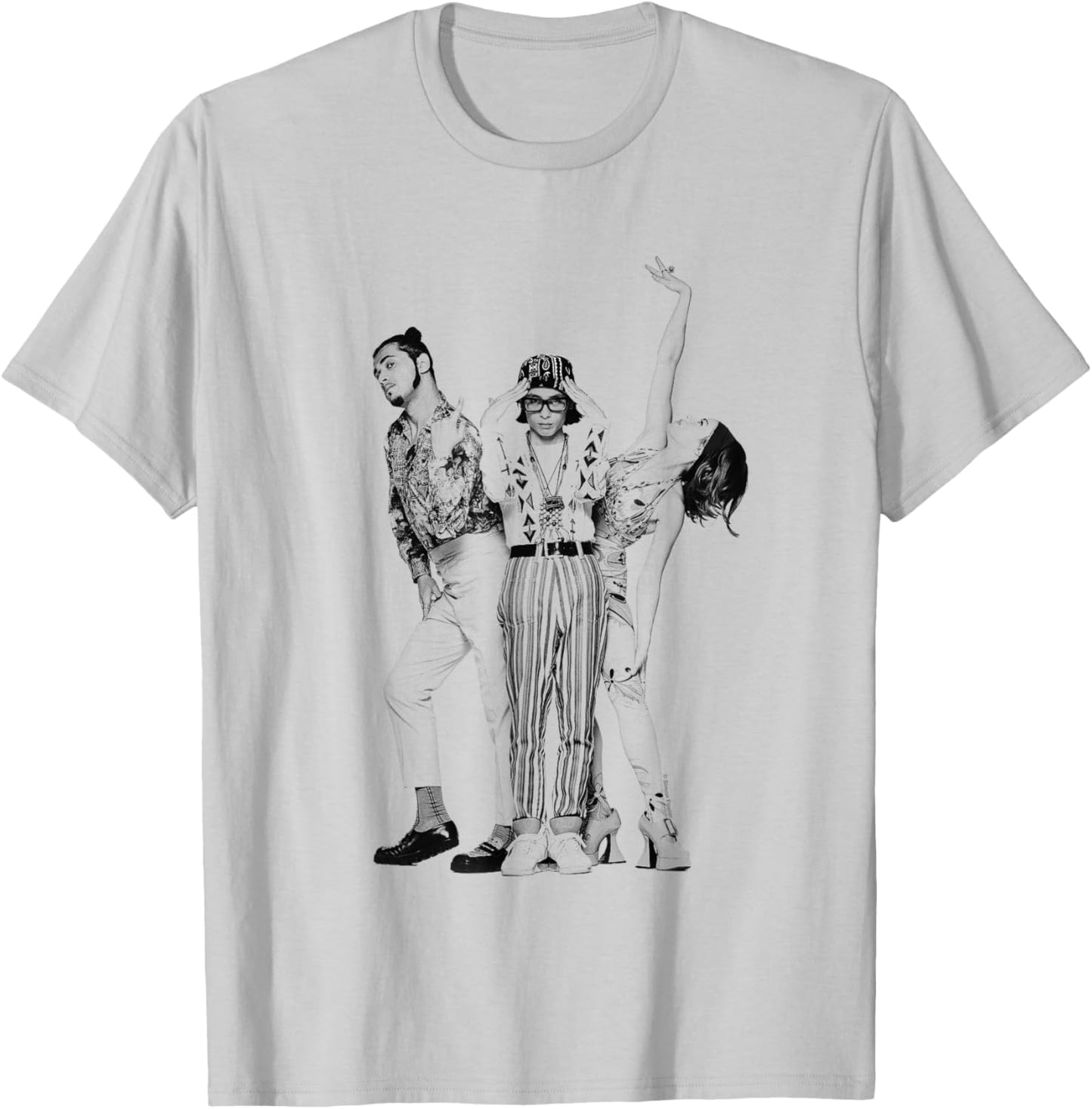Deee-Lite Group Photo By Simon Fowler T-Shirt - T-Shirt | Ash