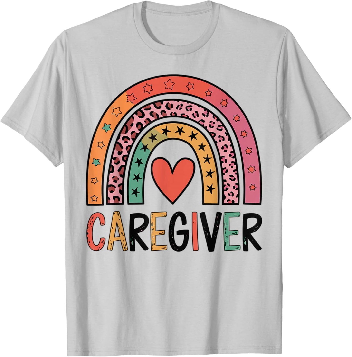 Caregiver T-Shirt - T-Shirt | Ash