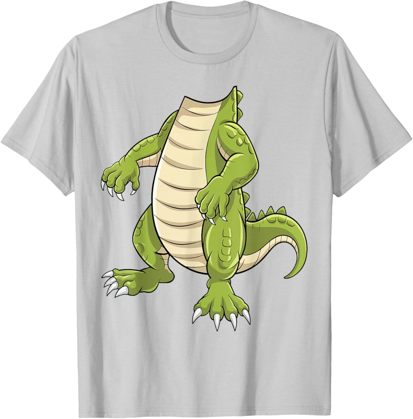 Alligator Shirt Adult Kids Men Women Crocodile Costume T-Shirt - T-Shirt | Ash