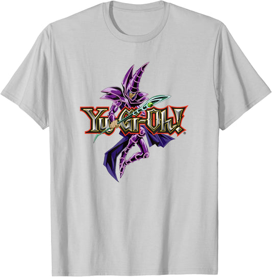 Dark Magician Logo PAPL607 T-Shirt - T-Shirt | Ash