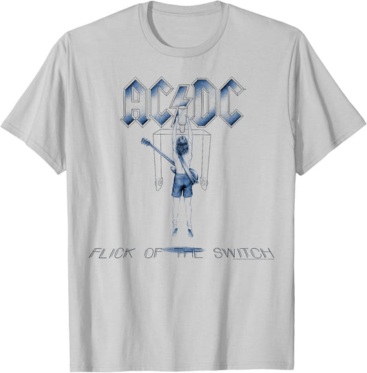 AC/DC - Flick T-Shirt - T-Shirt | Ash
