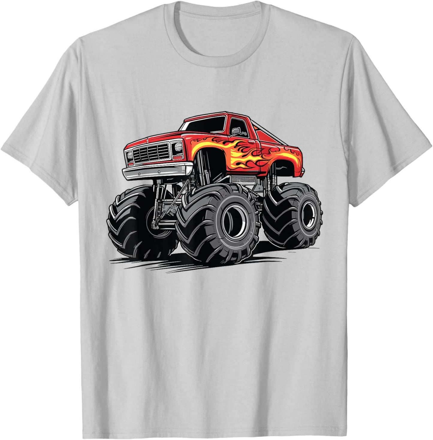 Monster Truck for toddlers Youth & Adults T-Shirt - T-Shirt | Ash