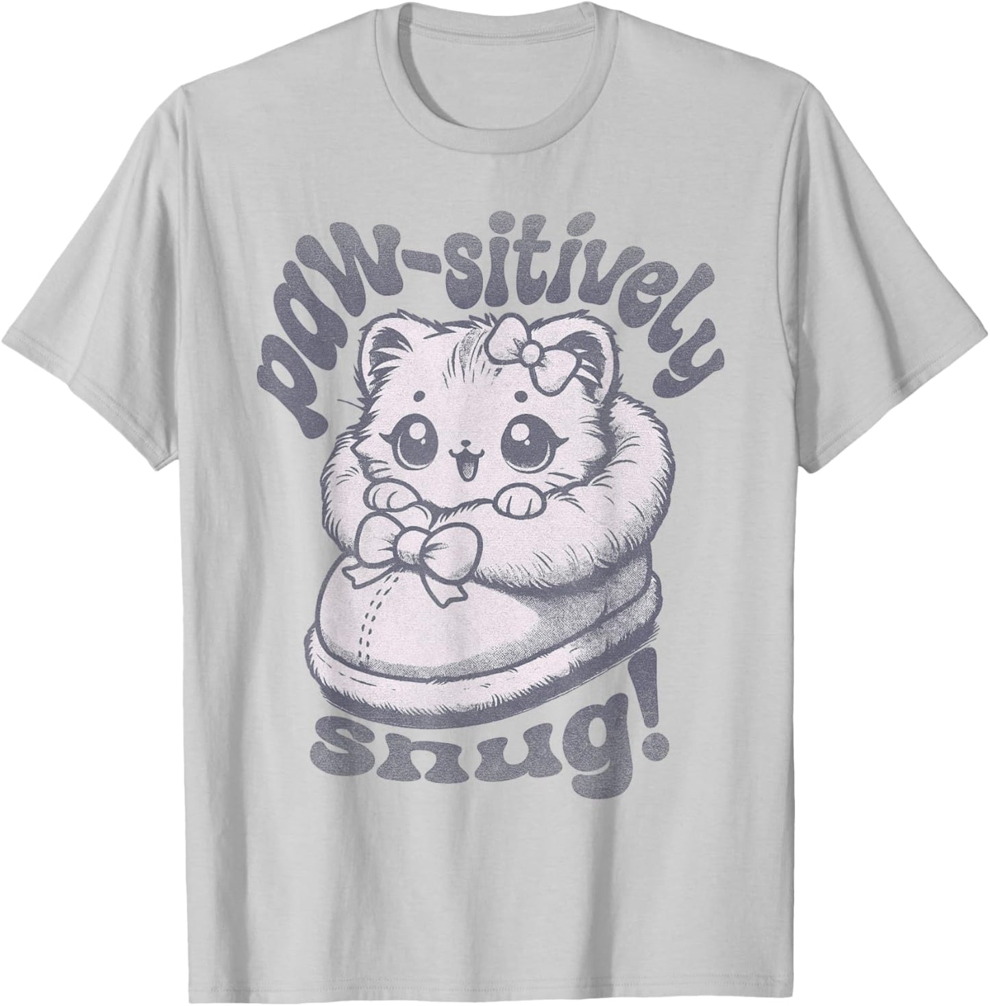 Vintage Inspired Retro Meme Cat Perfect Hideout T-Shirt - T-Shirt | Ash
