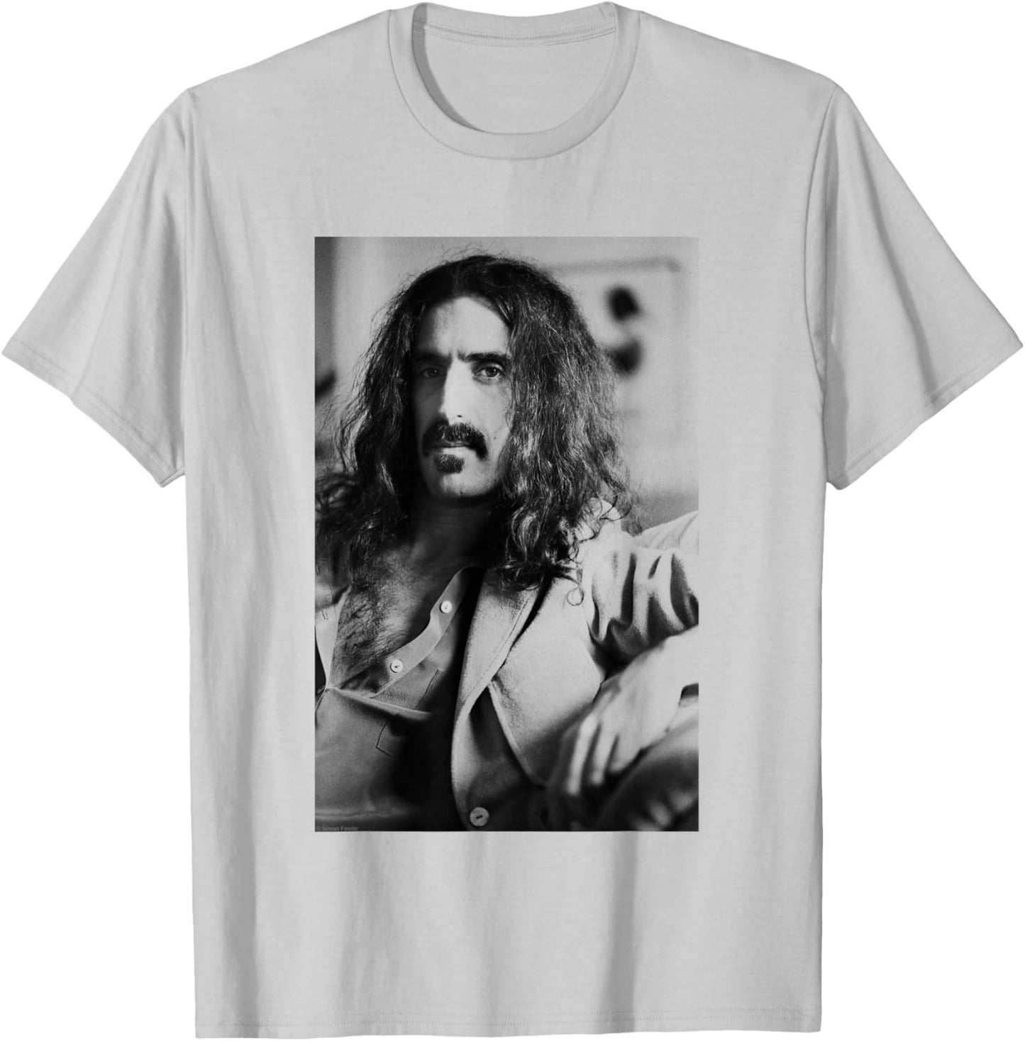 Frank Zappa In London Photographed By Simon Fowler T-Shirt - T-Shirt | Ash