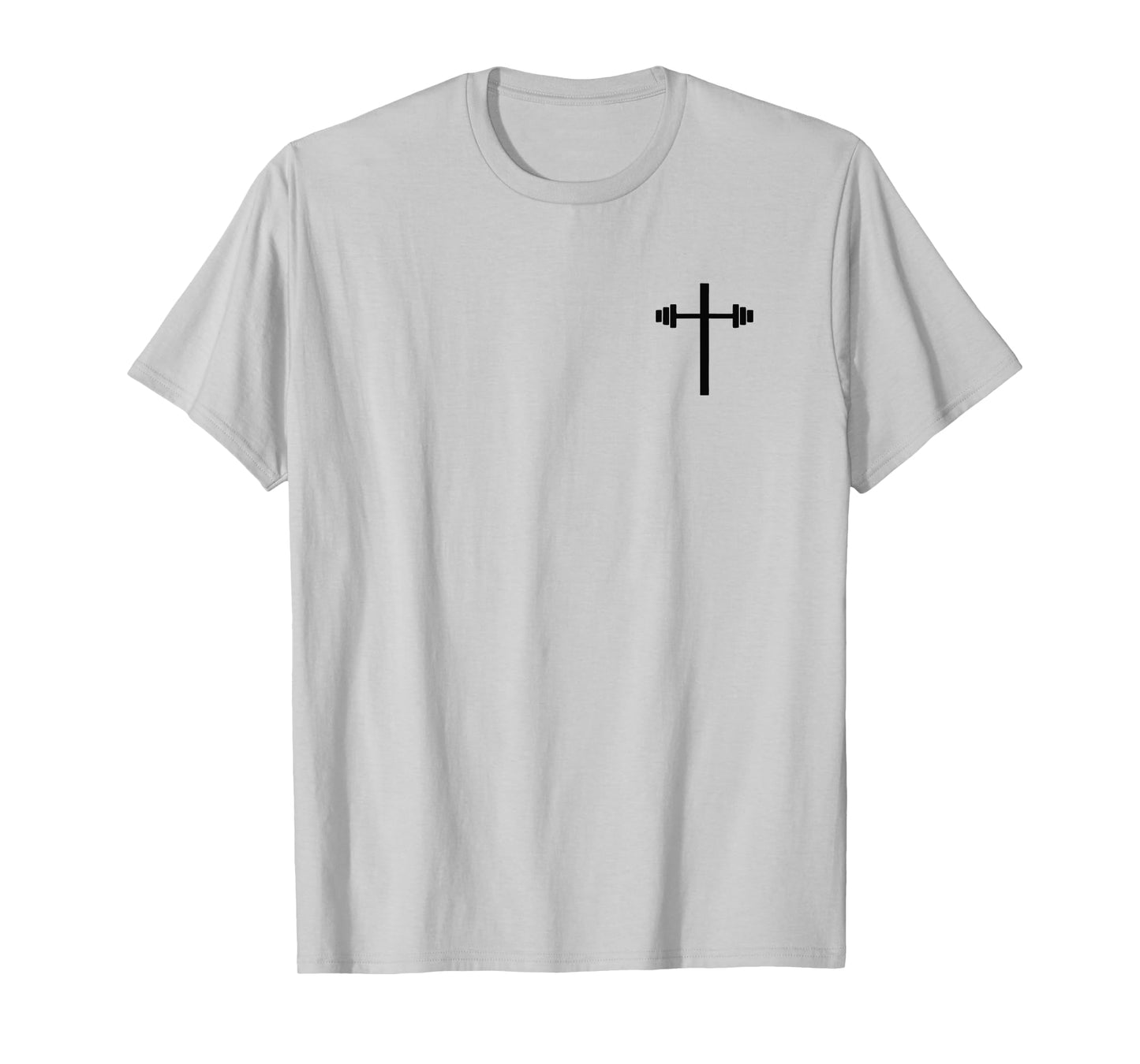 Cross Gym Workout Dumbbell Christian T-Shirt