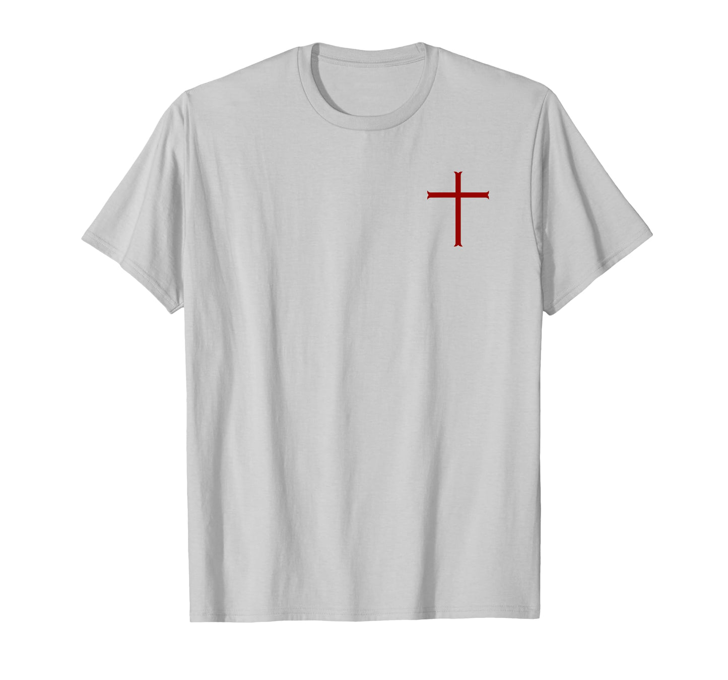 Knights Templar Oath - Christian Cross T-Shirt