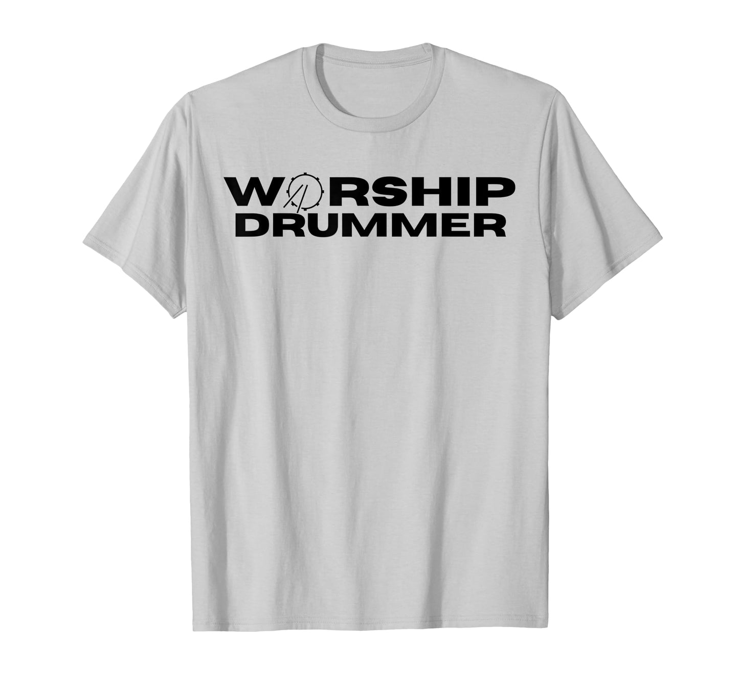 Worship Drummer Christian Drumming Team Christian Design T-Shirt