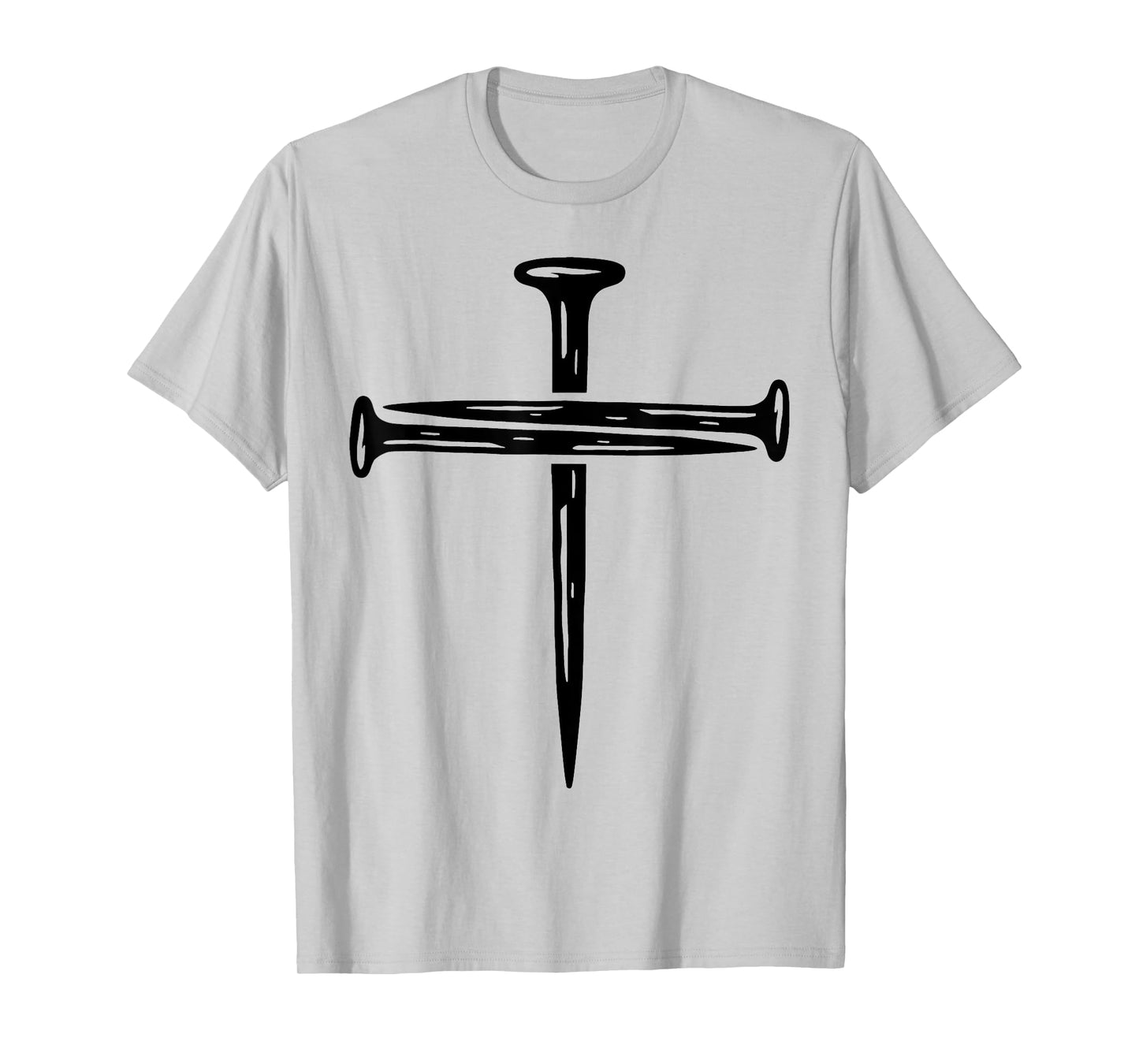 Cross Jesus Christian God Faith Bible Religious Minimal Pray T-Shirt