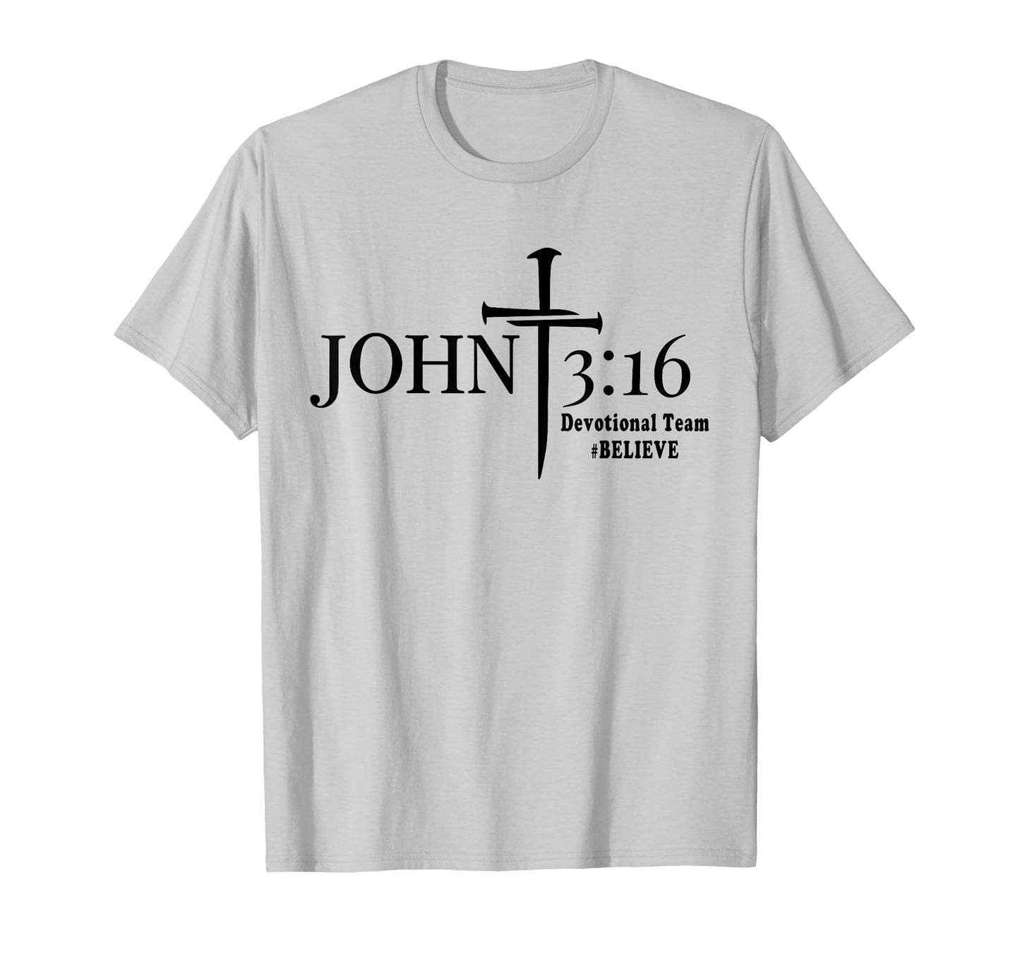 John 3 16 Devotional Team God Christian T-Shirt