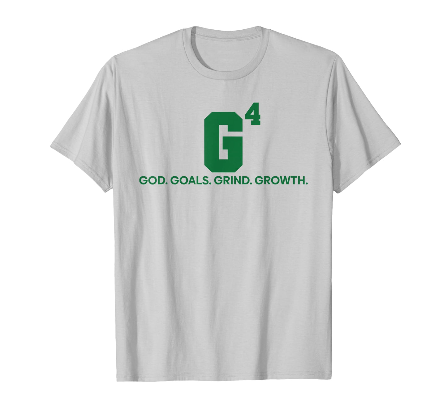G4 God Goals Grind Growth Funny Christian T-Shirt