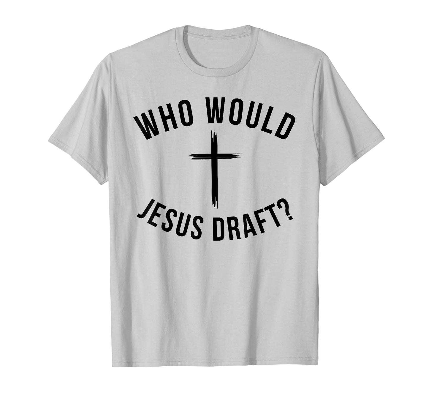 Funny Fantasy Football draft Who would Jesus draft joke T-Shirt