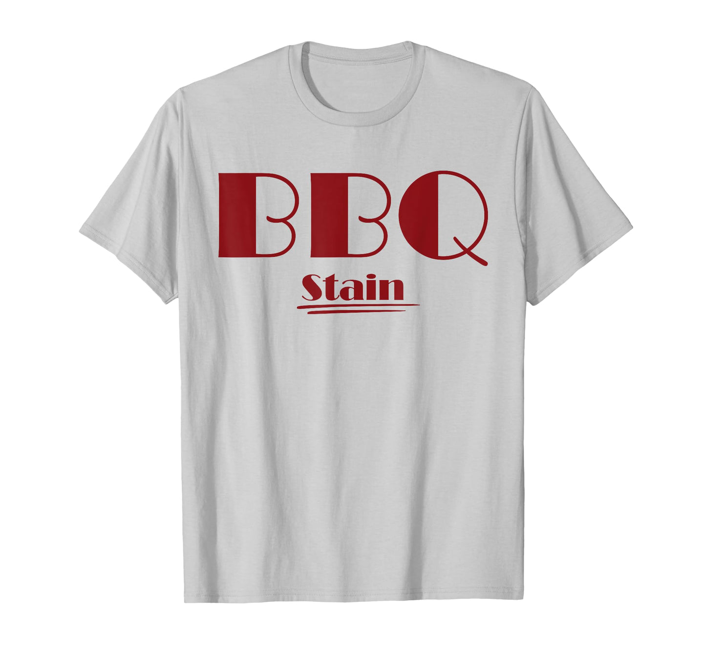 BBQ Stain On My White T-Shirt