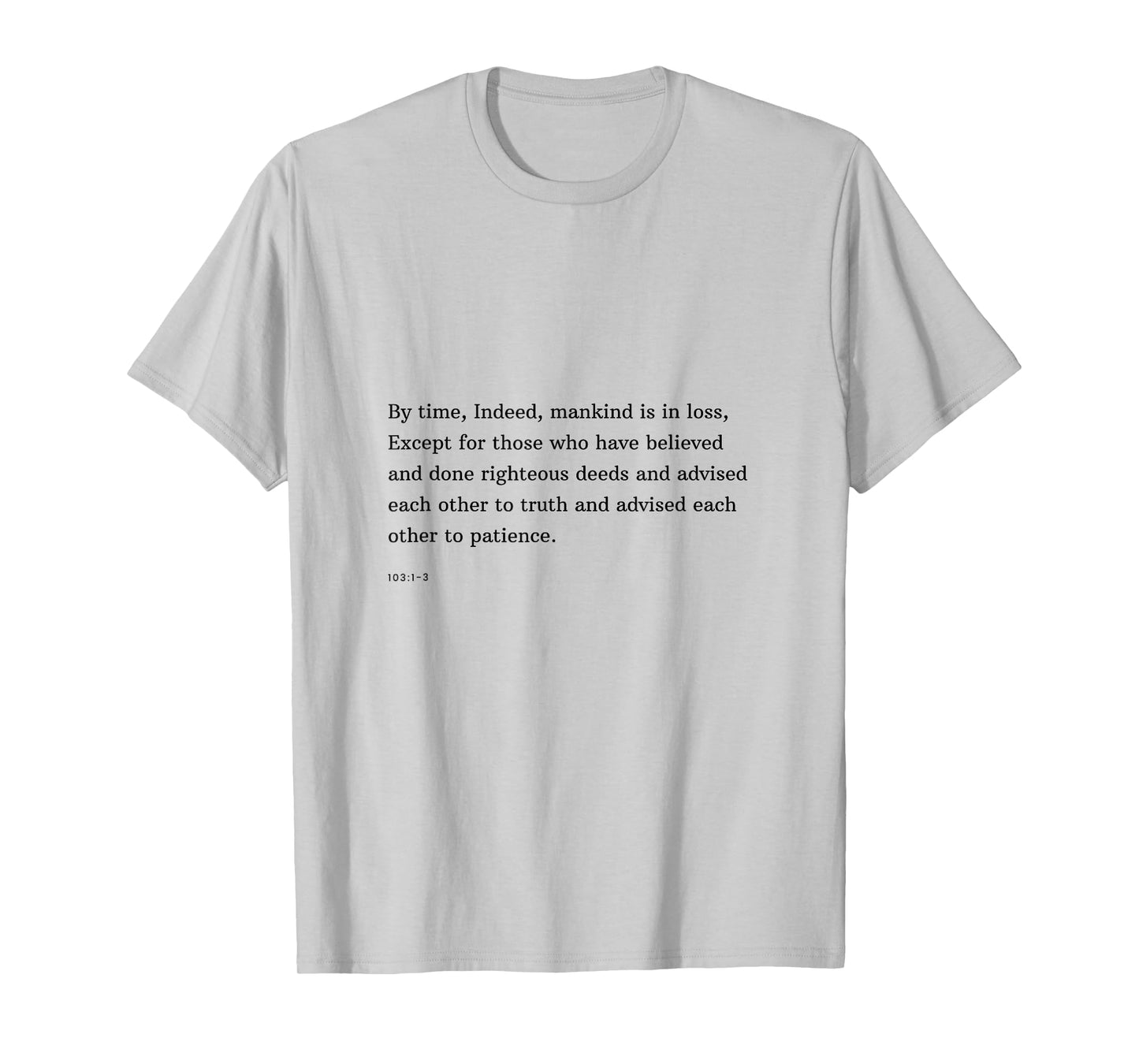 Islamic Quote Quran Verse Islam Muslim T-Shirt