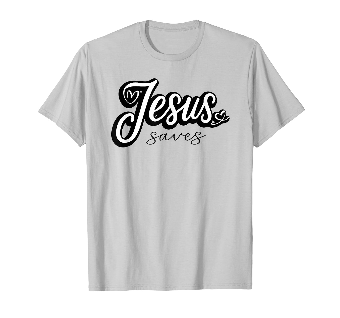 Jesus Saves Christian Cross God Faith Bible Religious Pray T-Shirt