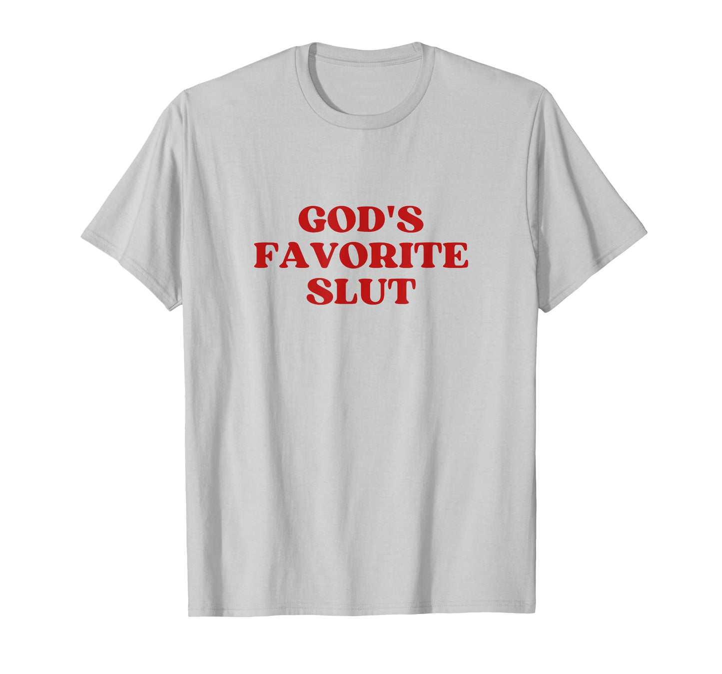 God's Favorite Slut Y2k Aesthetic T-Shirt