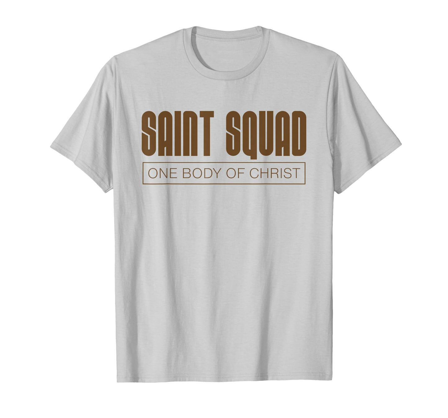 Saint Squad One Body of Christ Christian Teen Support Lt T-Shirt