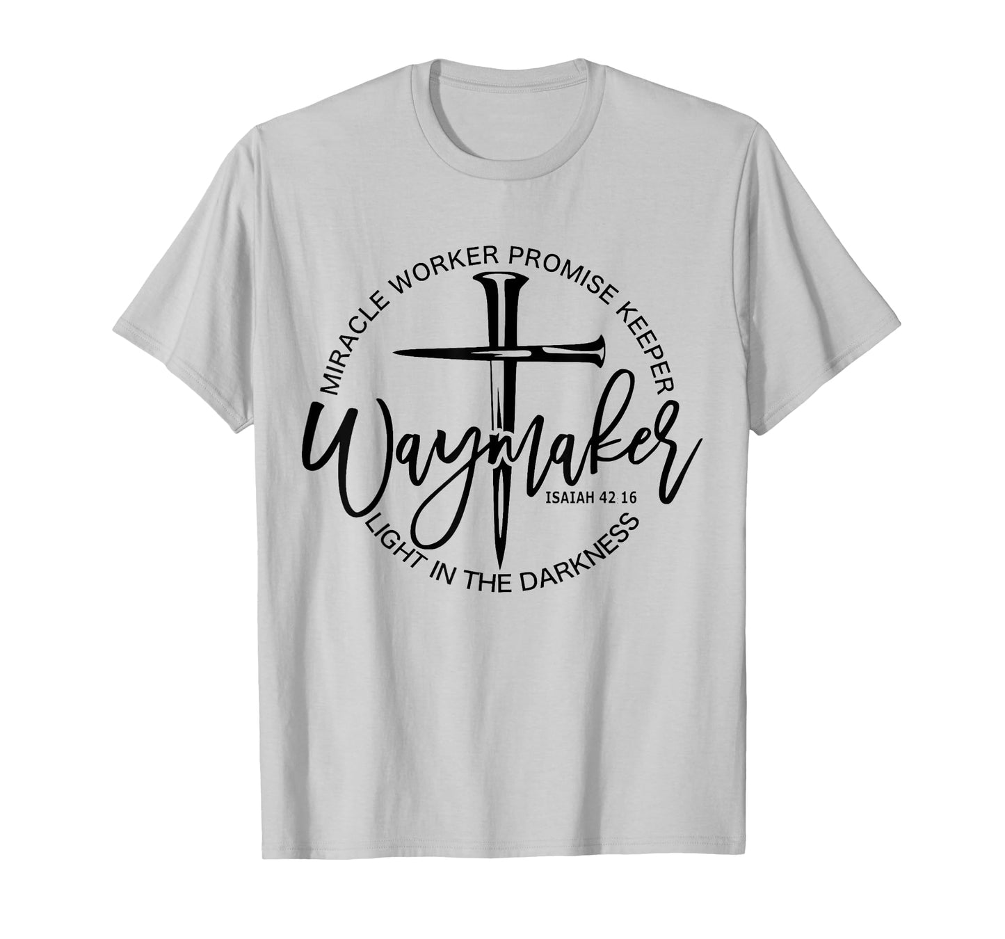 Vintage Waymaker Promise Keeper Miracle Worker Christian T-Shirt