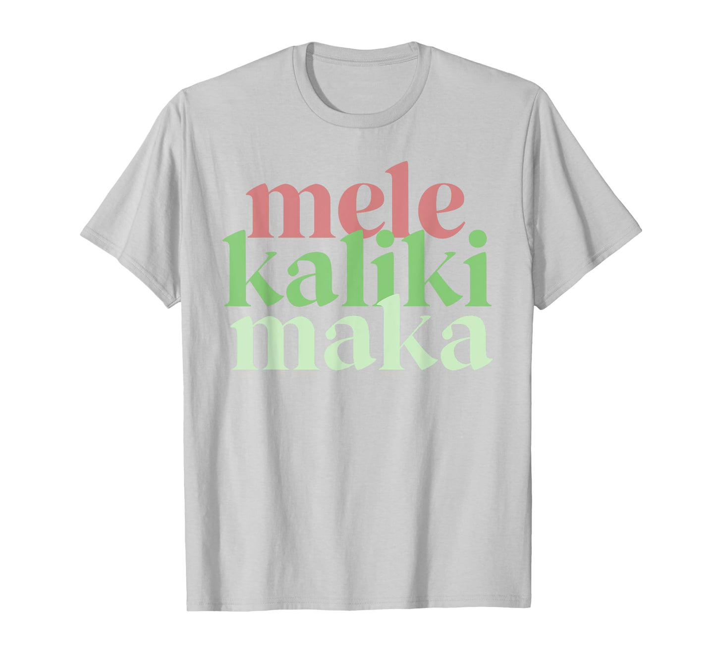 Mele Kalikimaka Retro Christmas Modern Hawaiian Women T-Shirt