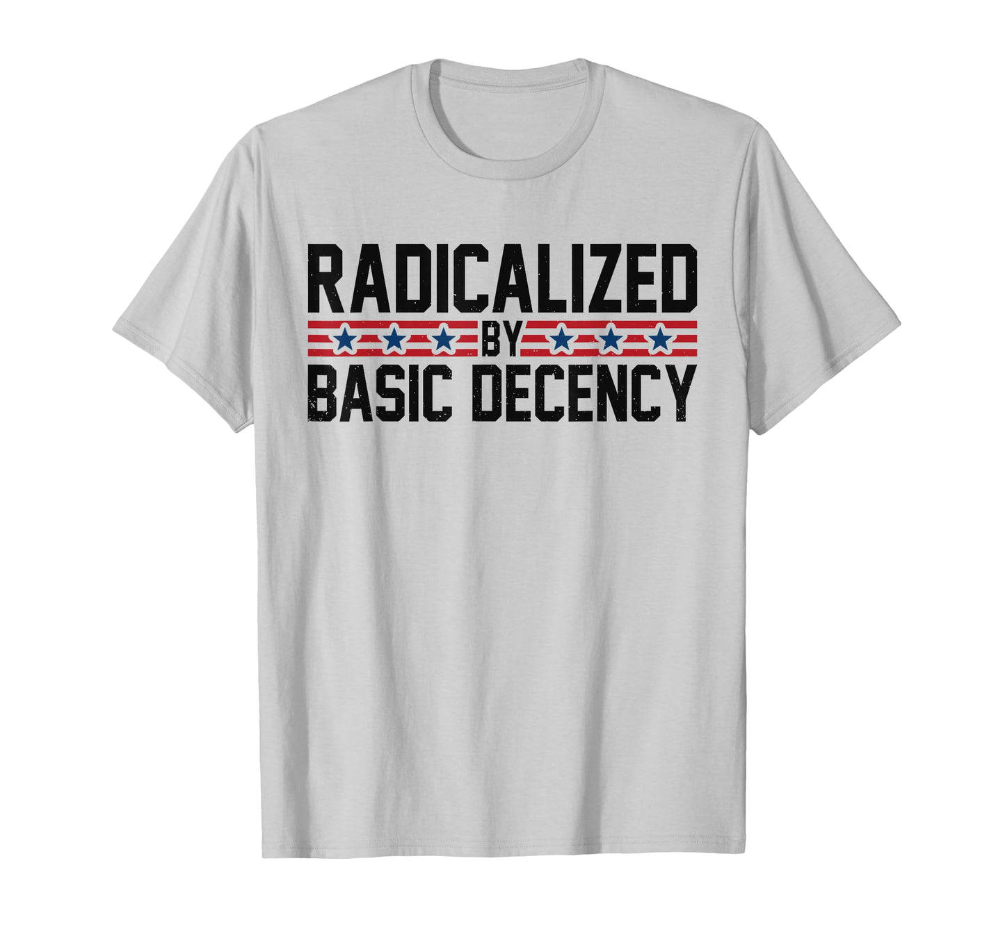 Radicalized By Basic Decency Cool Social Democracy Vintage T-Shirt
