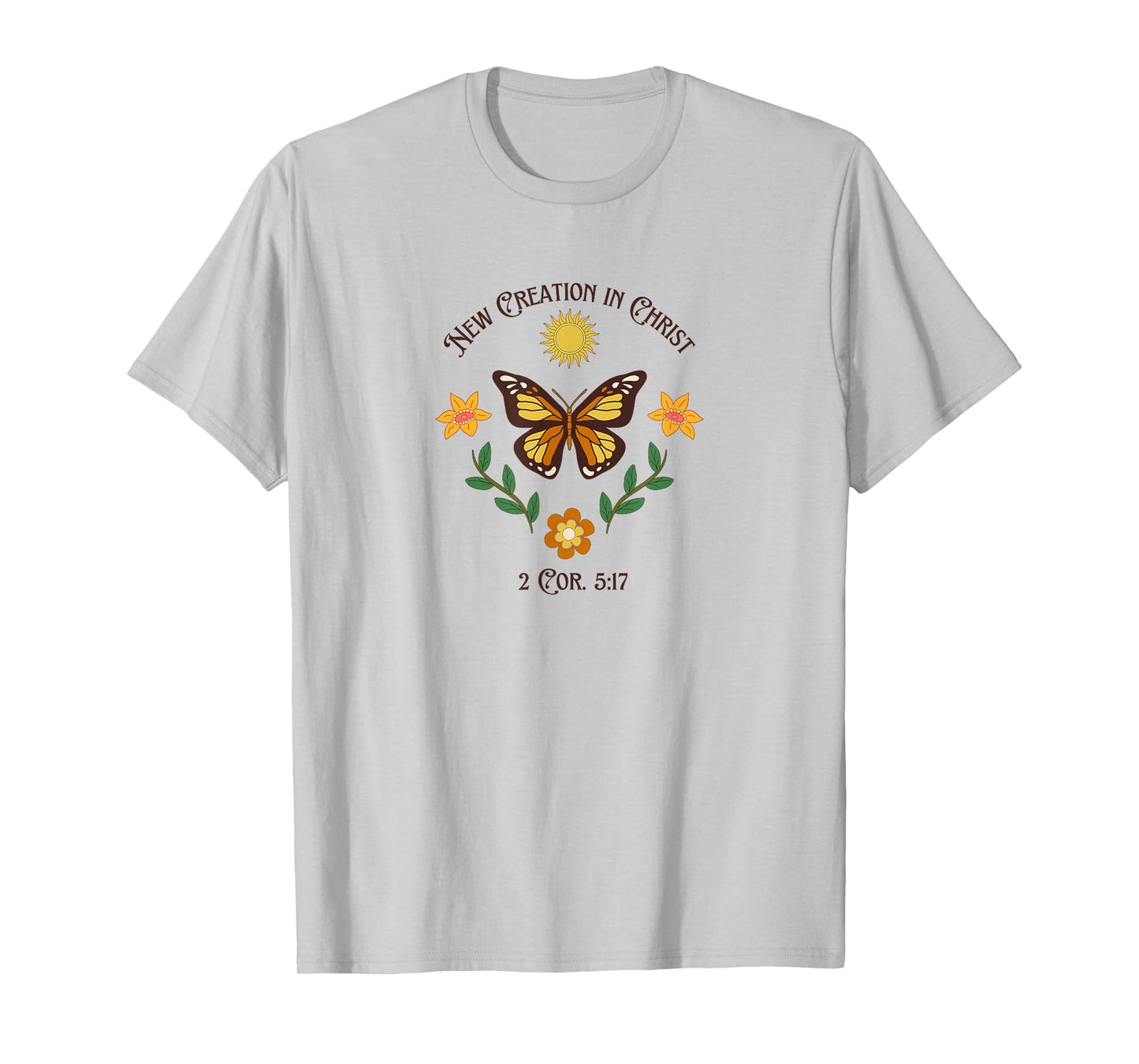 New Creation In Christ Butterfly T-Shirt