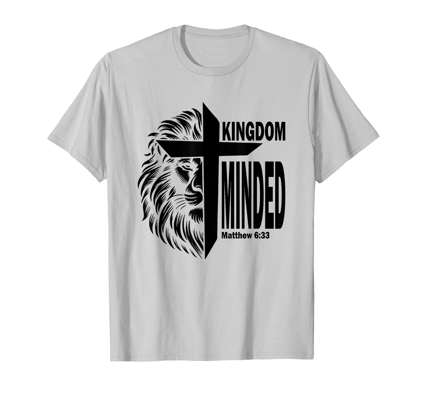 Kingdom Minded Matthew 8:33 Christian Pray Jesus Faith Bible T-Shirt
