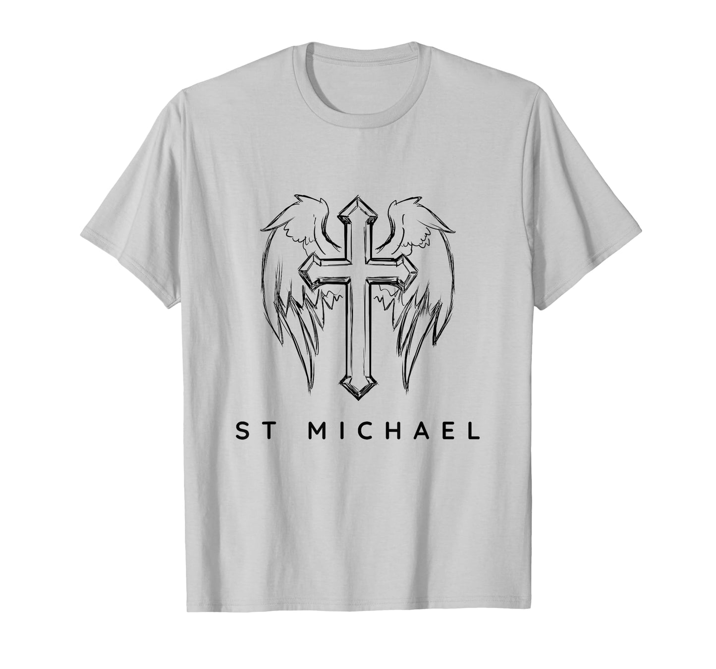 Saint Michael the Archangel / Traditional Catholic Prayer T-Shirt