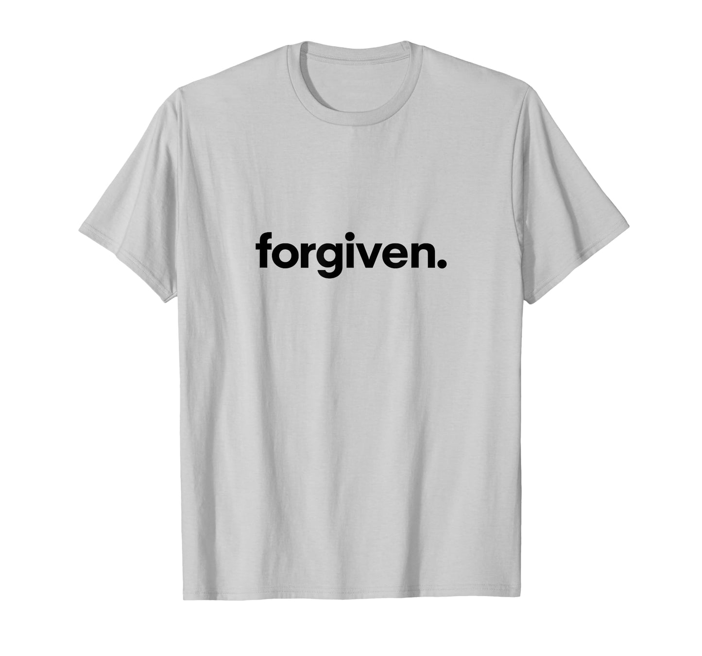 Forgiven Bold Modern Christian Minimal Design | Religious T-Shirt