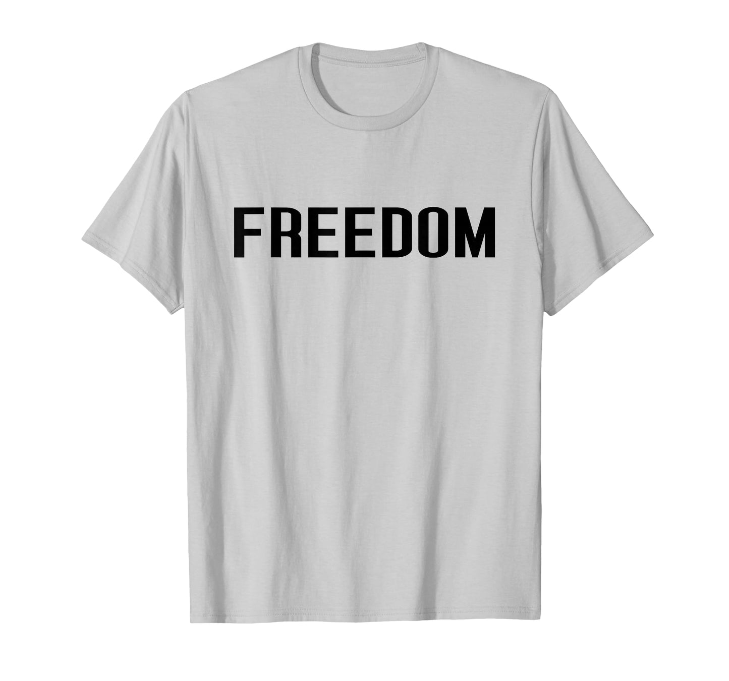 Freedom Bold Minimalist Design Free Nation T-Shirt