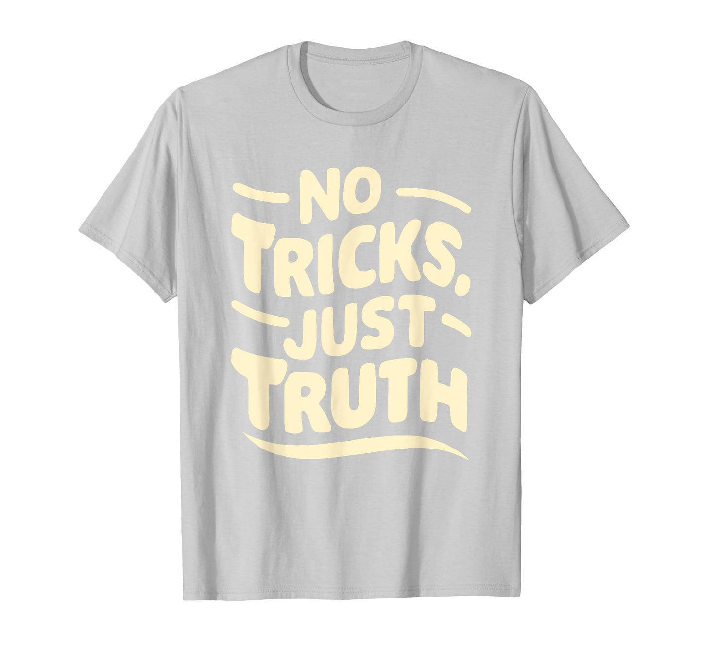 No Tricks, Just Truth Christian Statement Anti Halloween T-Shirt