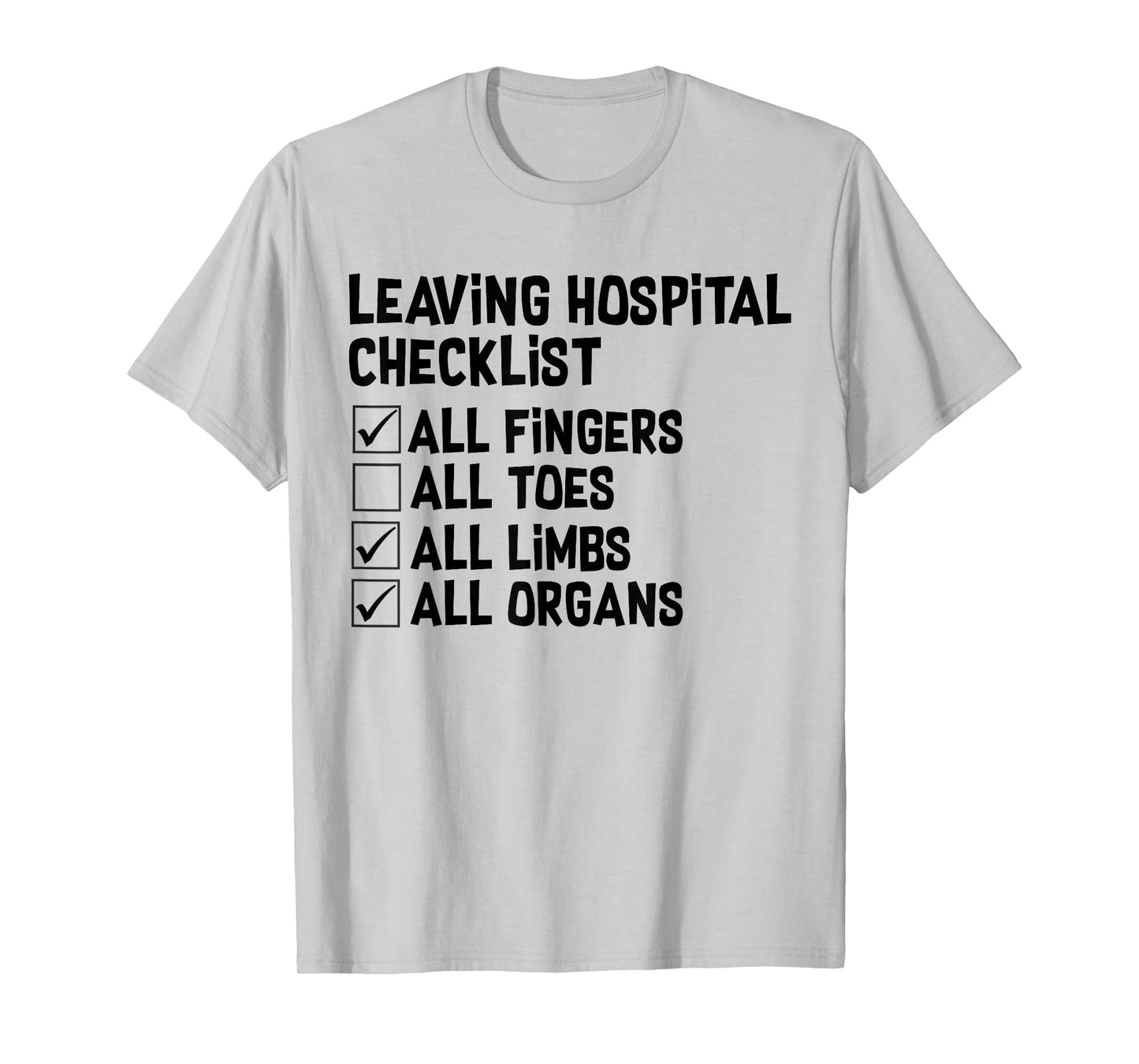 Toe Amputee Funny Humor Prosthetic Amputation T-Shirt