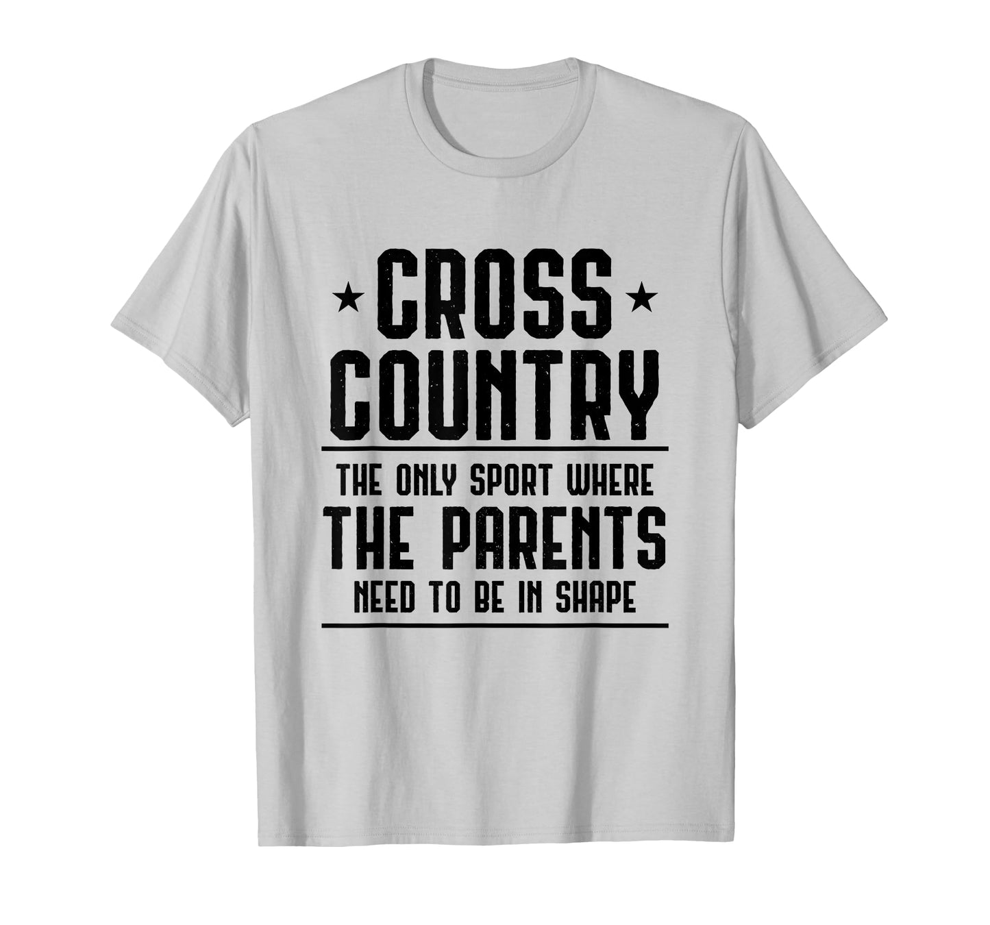 Cross Country Parents Running Jogging Funny XC Runner T-Shirt