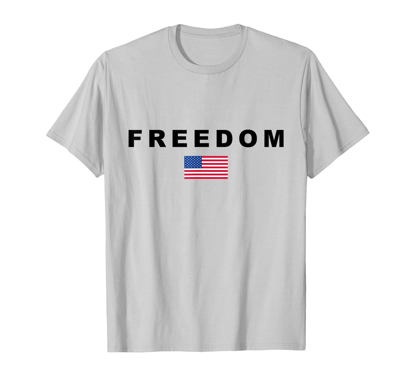 Freedom American Flag Patriotic Conservative USA T-Shirt