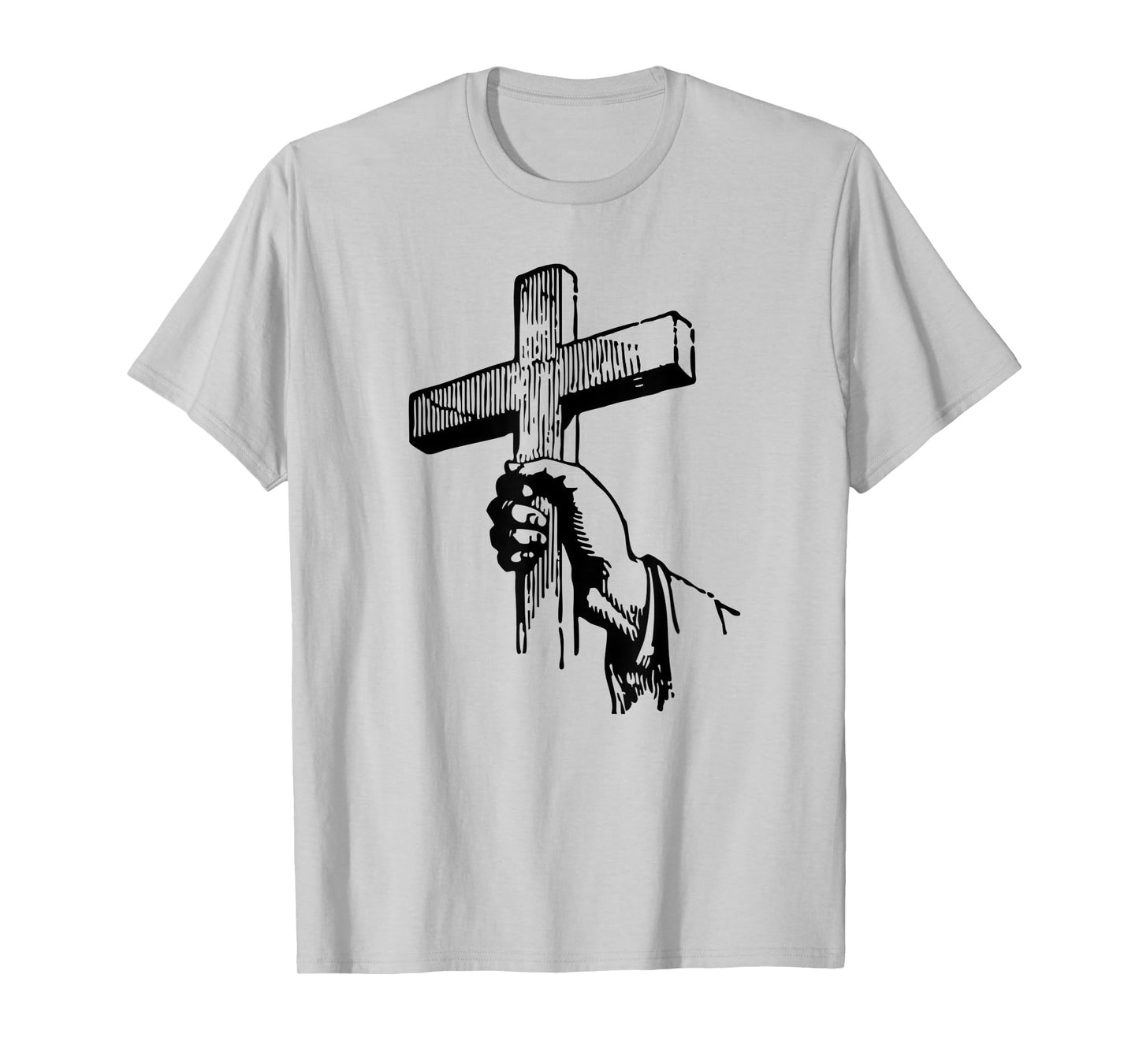 Funny Jesus Christian Cross Catholic Crucifix Design T-Shirt