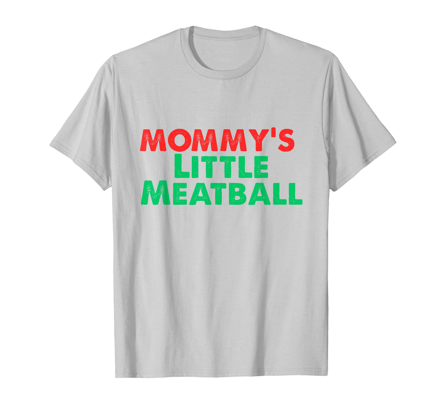 Cute Groovy Mommys Little Meatball Funny Italian Family T-Shirt