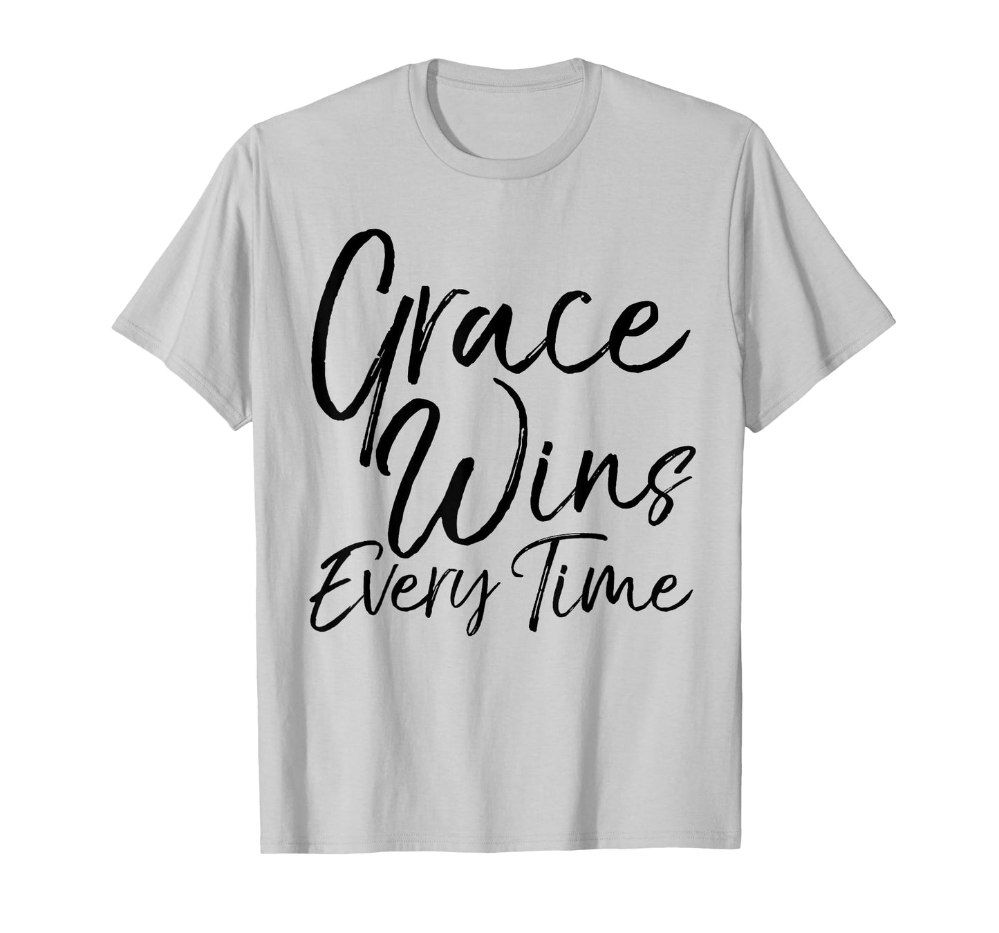 Grace Wins Every Time Shirt Vintage Inspirational Christian