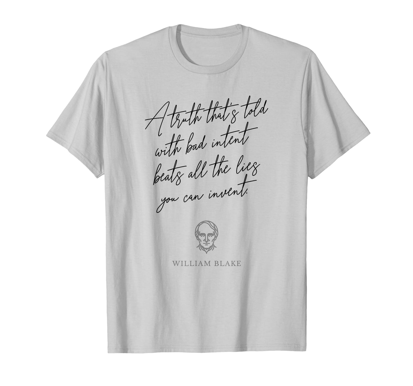 William Blake Romantic Poet Literary Quote T-Shirt