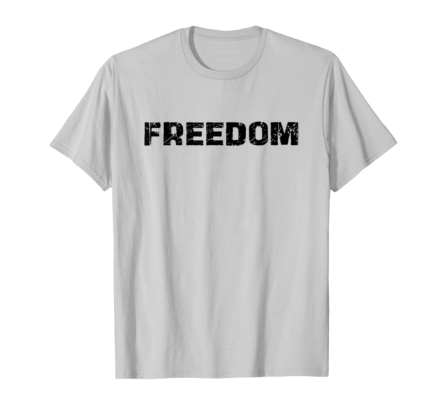 Freedom Bold Minimalist Design Free Nation T-Shirt