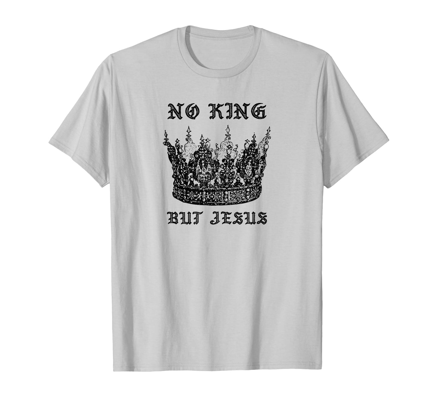 No King But Jesus Christmas Worship T-Shirt