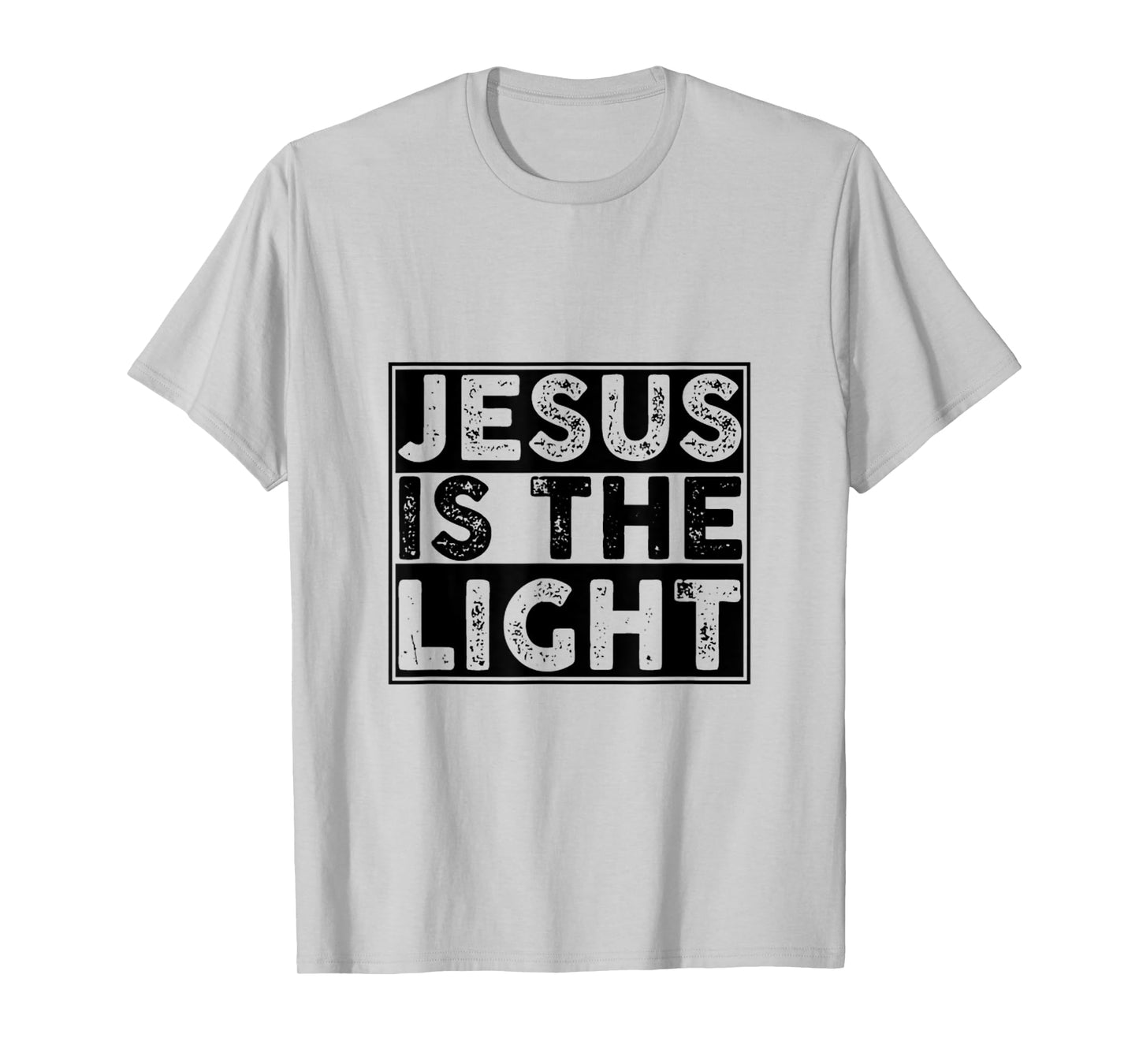 Jesus is The Light Religious Faith Inspiration T-Shirt