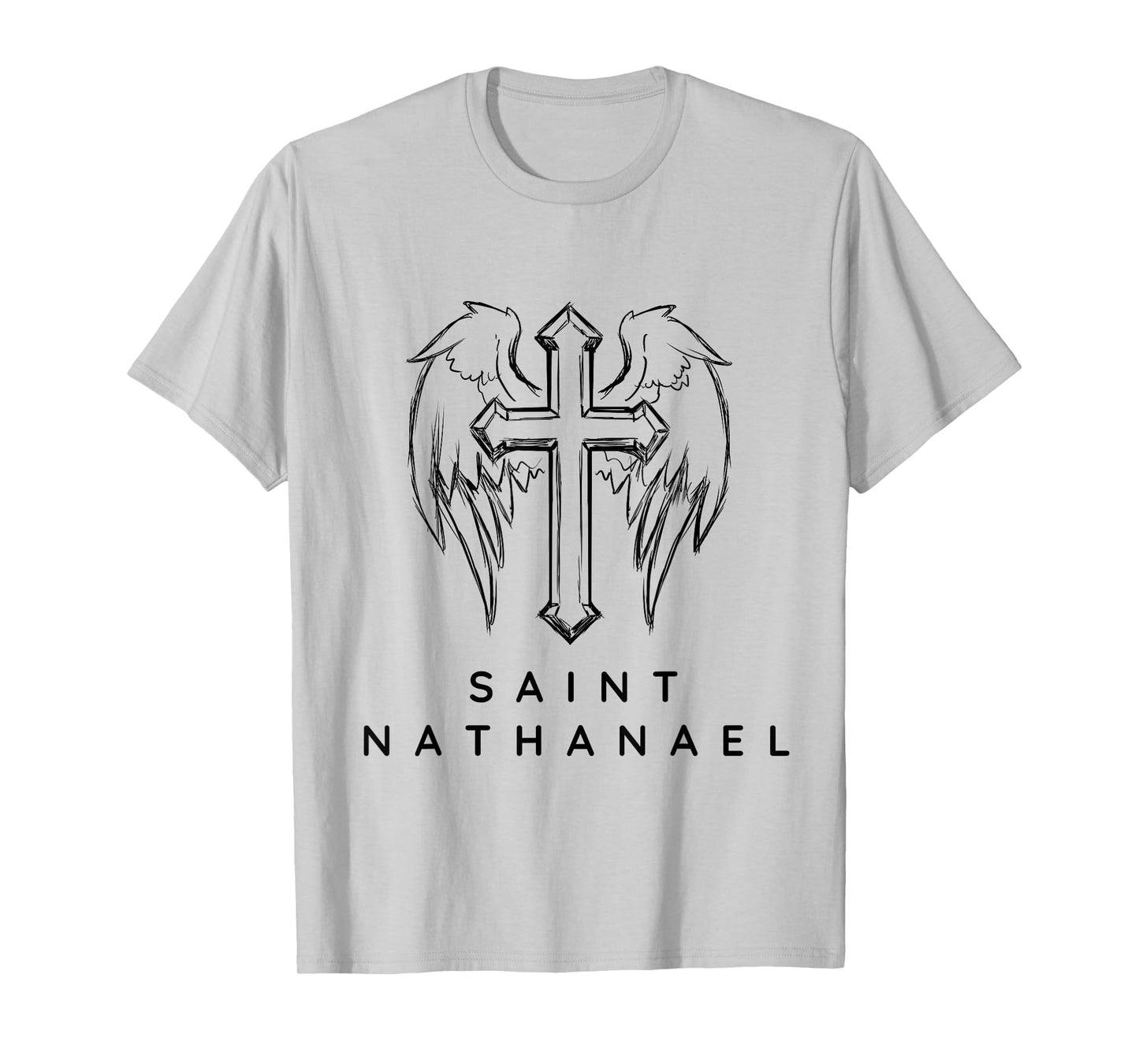 Saint Nathanael the Apostle. Traditional Catholic Prayer T-Shirt
