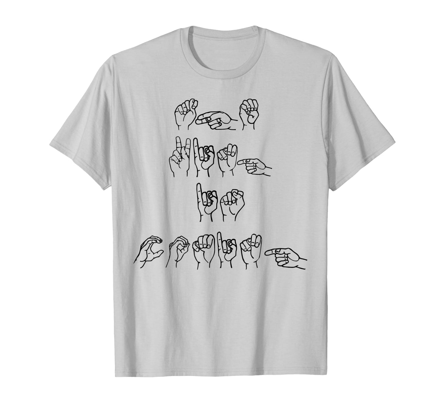 Deaf ASL The King Is Coming Revelation Christian Rapture T-Shirt