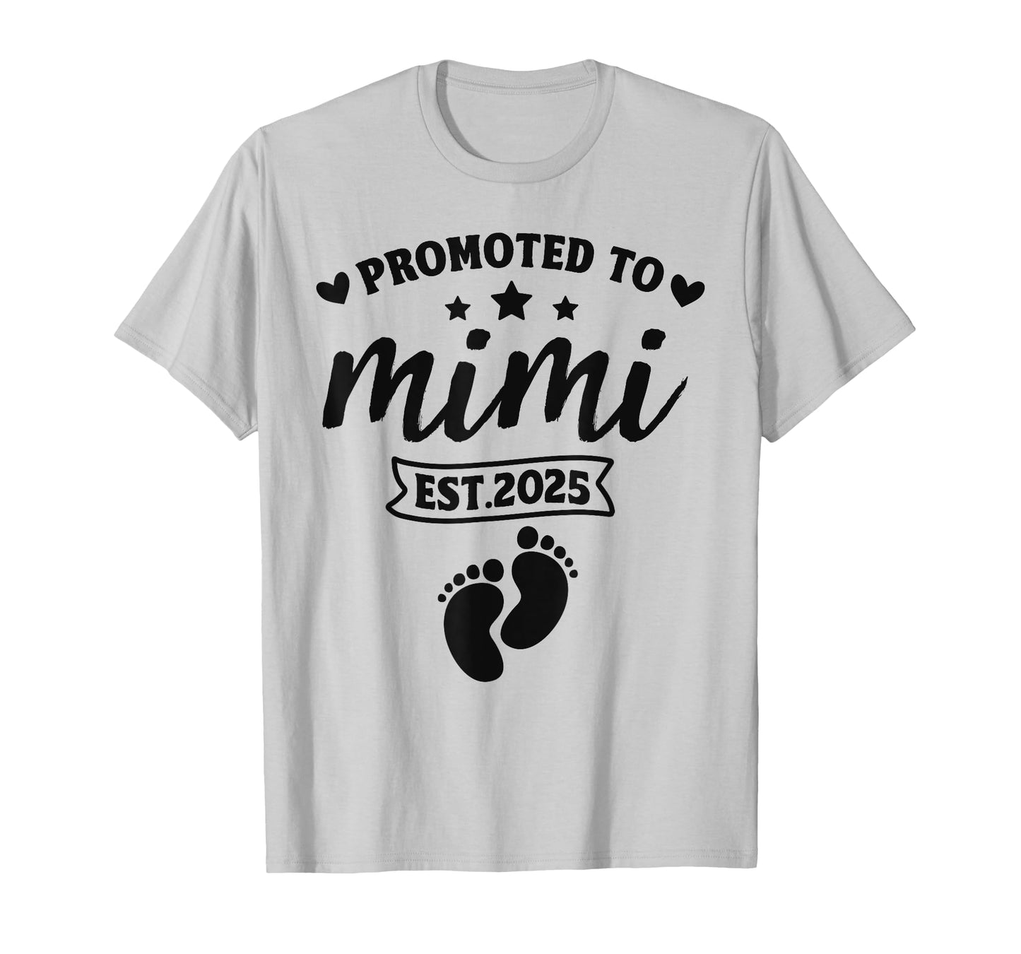 Promoted To Mimi Est. 2025 - Women New Grandma 2025 T-Shirt