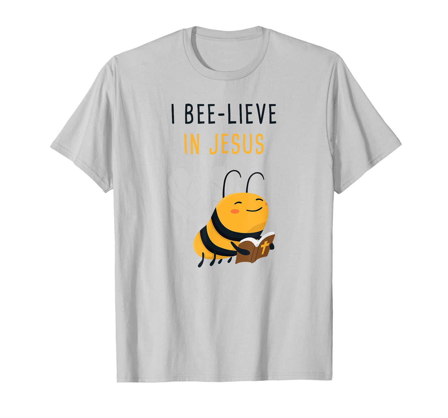 Gospel Kids Christian Faith Cute Bee: I Bee-lieve in Jesus T-Shirt